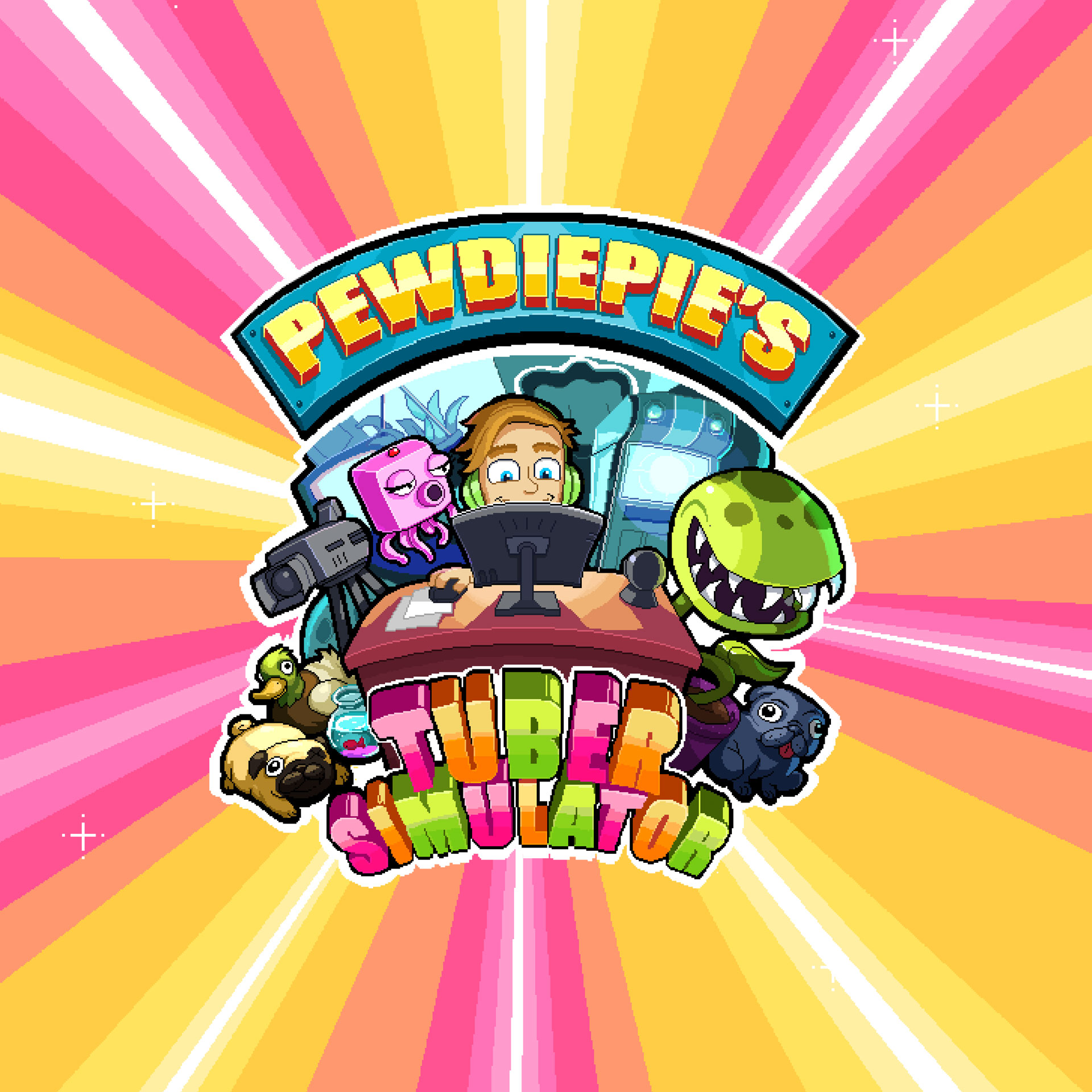 Pewdiepie S Tuber Simulator Video Game Outerminds Montreal Studio