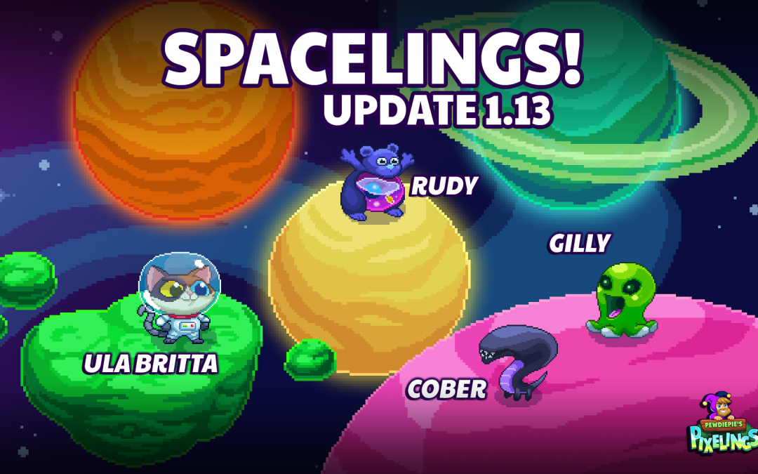 Pixelings Spacelings Update 1.13